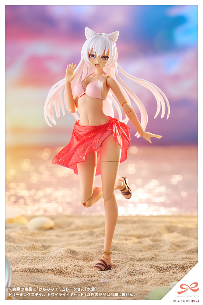 (預訂訂金 $100) (總價 $323) (壽屋店舖限定) 壽屋 Kotobukiya 創彩少女庭園 獸耳艾米莉塔【泳裝】夢幻風格 黃昏貓貓 模型 (行版) (KO09593) Dreaming Styletwilight Cat