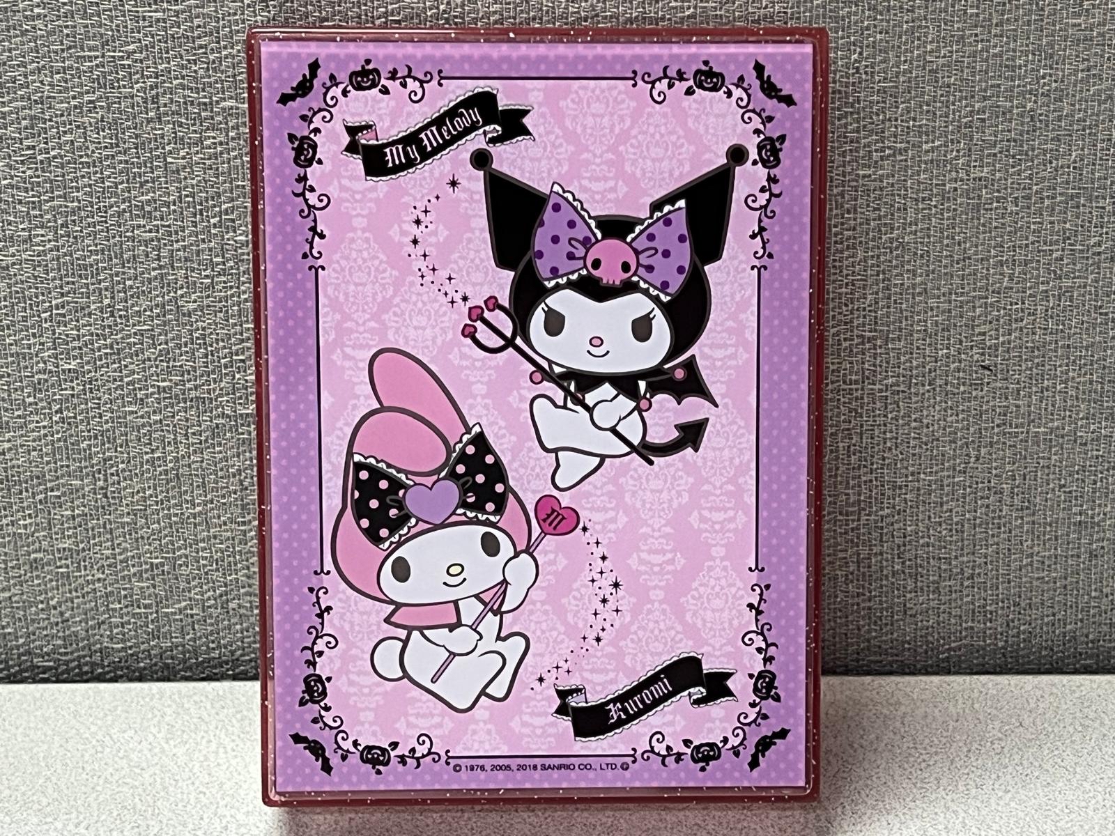 🎌日本直送🎌 限定款Melody Kuromi 萬用收納盒連貼紙