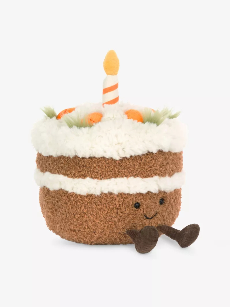 Jellycat Amuseables Carrot Cake 趣味胡蘿蔔蛋糕