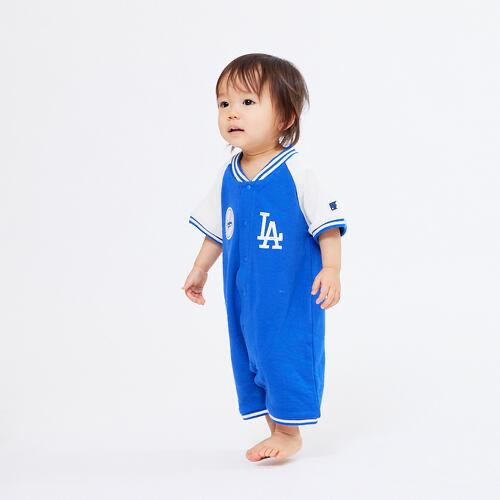 🇯🇵預訂 日本直送🇯🇵MLB刺繡貼花拼色短袖連身服