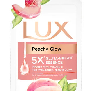 Lux Shower Cream (Refill Pack) 600ml / PEACHY GLOW