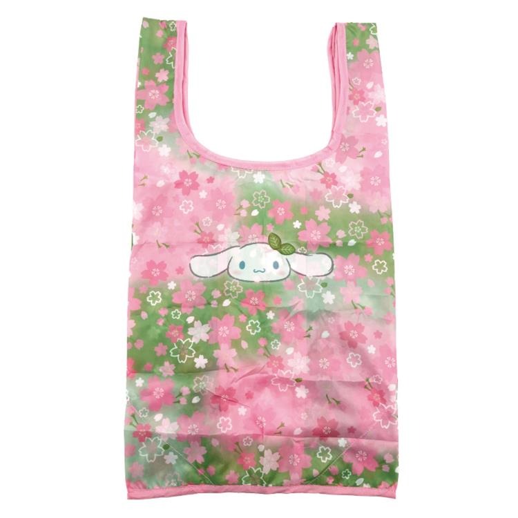 現貨｜Sanrio Cinnamoroll 玉桂狗 抹茶和服 日版 手挽 環保袋 + 毛公仔收納袋 (219886-25)