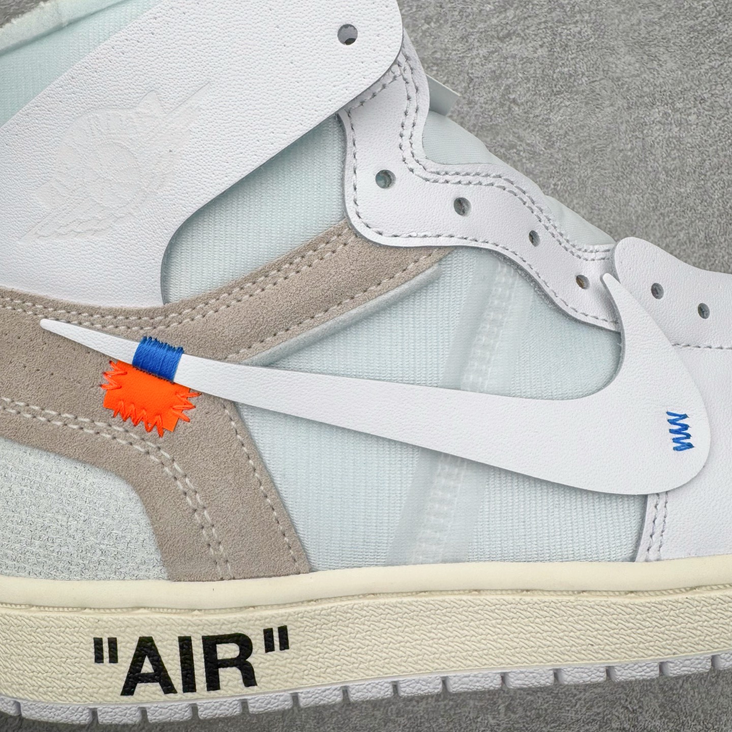 Off-White x Air Jordan 1 Retro High "White" AA3834-100 