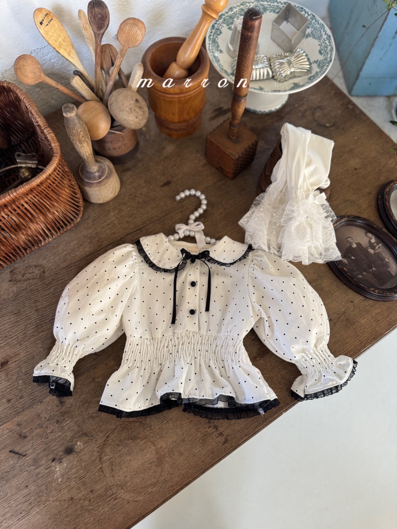 🇰🇷Marron blouse