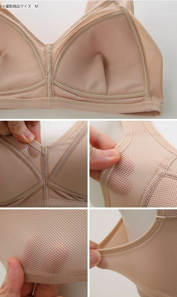 日本撫子研究室涼感無鋼圈胸圍 -1個