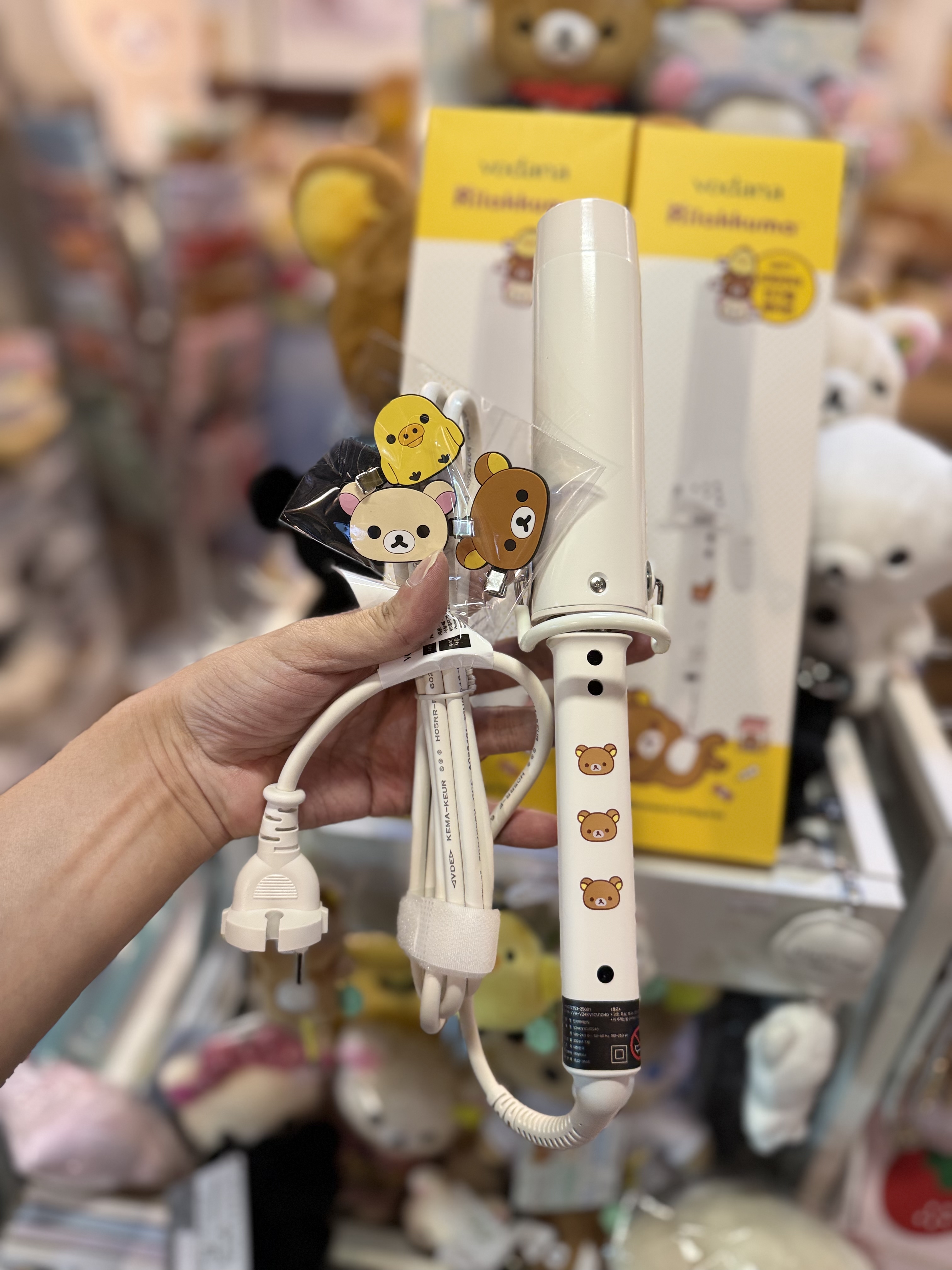 《預訂貨品》全新韓國限定 vodana  x  Rilakkuma 捲髮棒