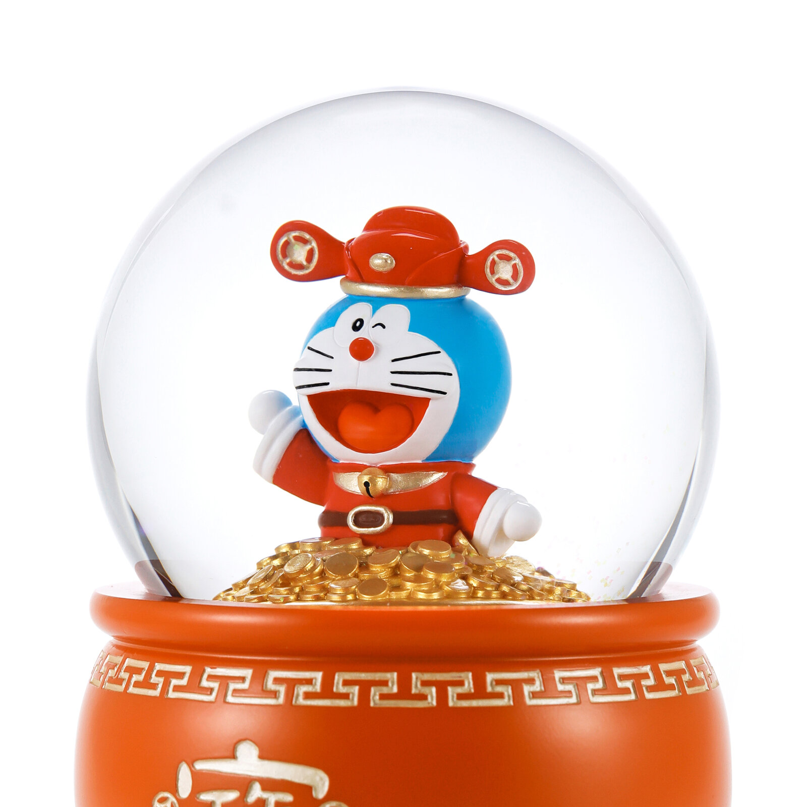 📦訂購 Jarll Doraemon 多啦A夢 招財進寶 水晶球音樂盒