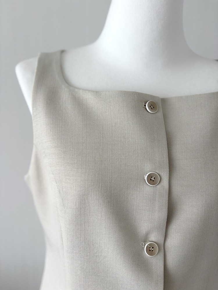 The Classic Button-Front Dress