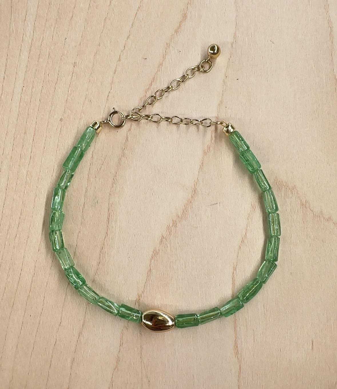 沙弗萊石手鏈 - Tsavorite bracelet