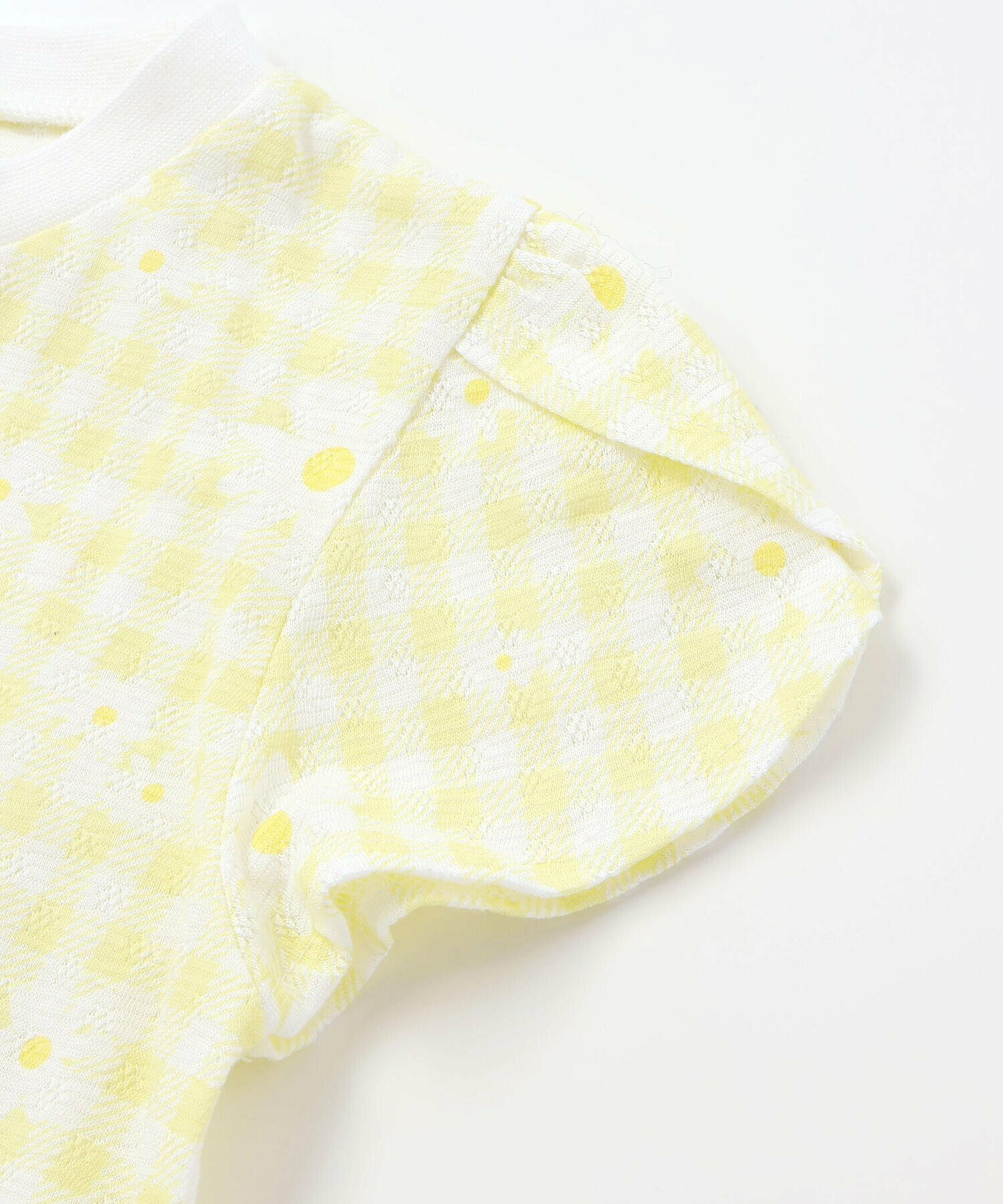 🆕【⭐訂購⭐】  日本直送🌀立體花束剪裁 扇形下擺 泡泡袖 短袖Tee［2款選］🌀[ELDA-0031][260430]