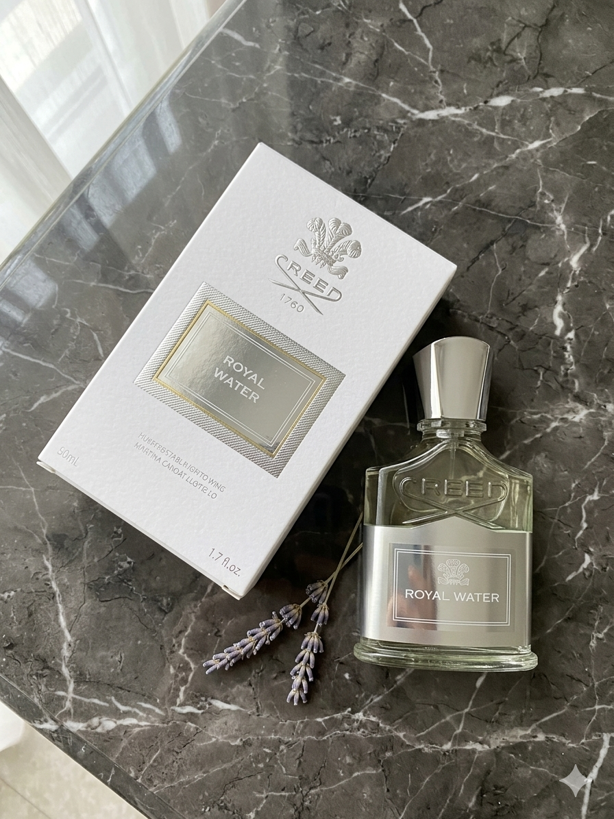 Creed Royal Water 皇家之水 50ml | 經典皇室系列、清爽薄荷與柑橘辛香、英倫貴族沙龍香