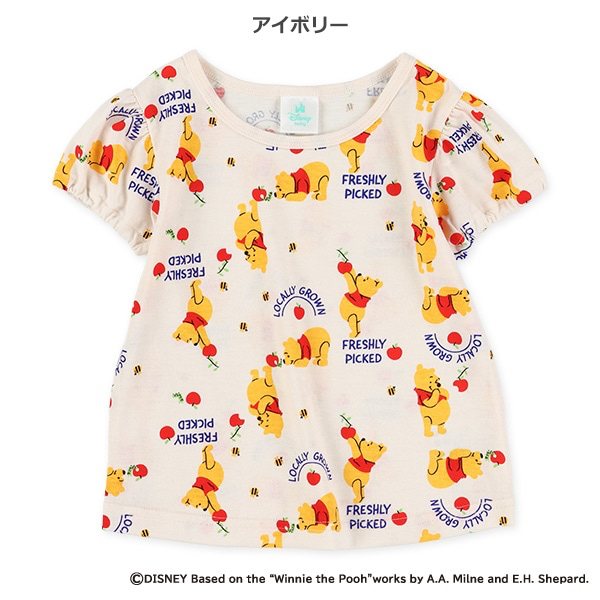 🇯🇵預訂 日本直送🇯🇵Winnie the pooh小熊維尼氣球滿印短袖T恤