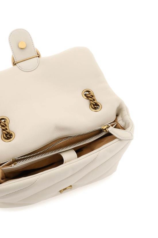 Pinko 女士 斜絎縫單肩包均碼碼高度：19 CM 長度：27 CM 深度：11 CM