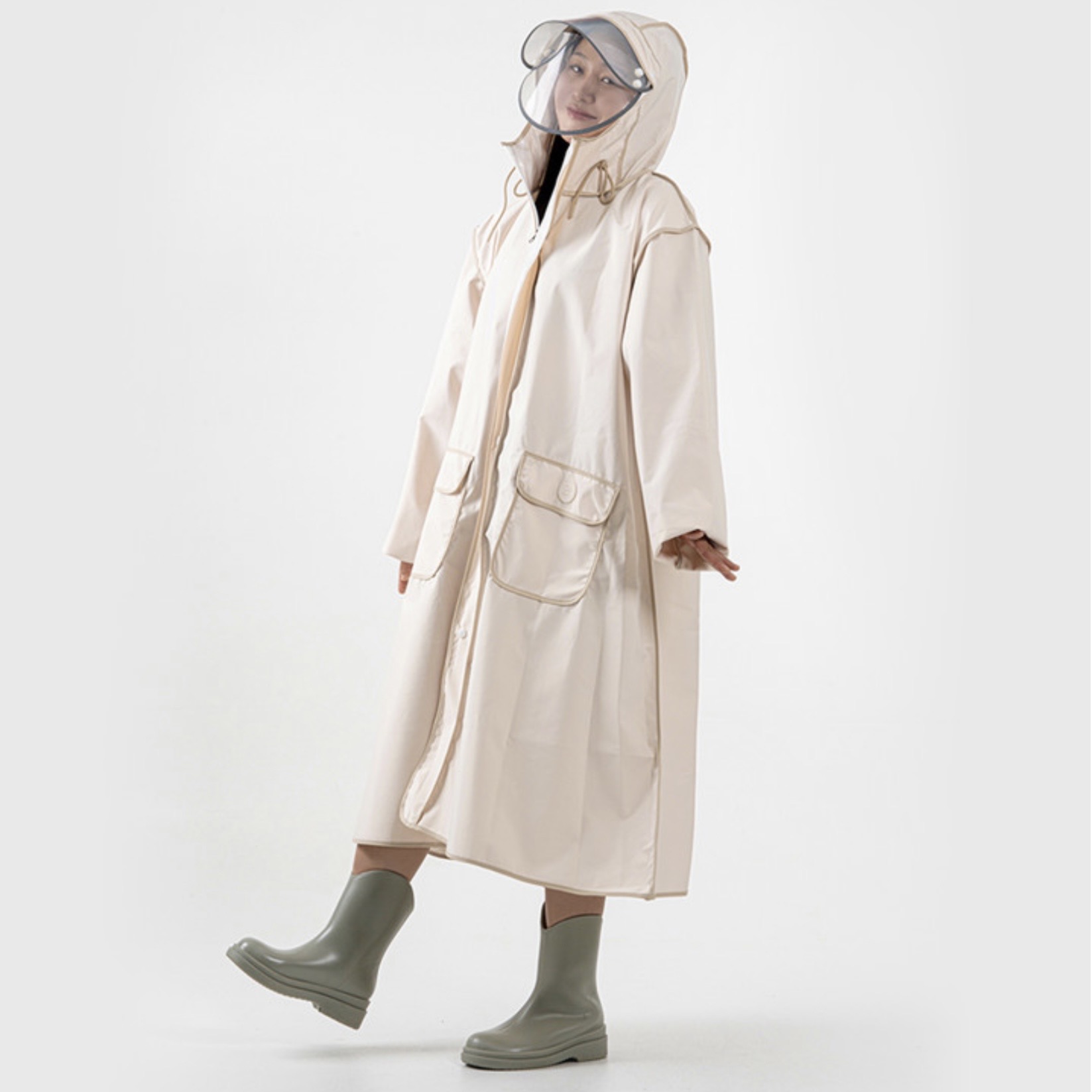 *SuperPet🇰🇷狗狗主人親子裝 雨衣-主人雨衣