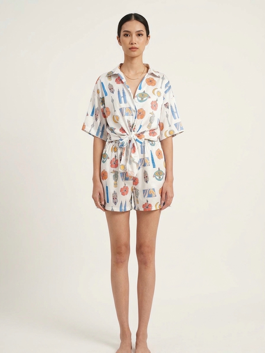 T6330 - Skyscraper Blouse 