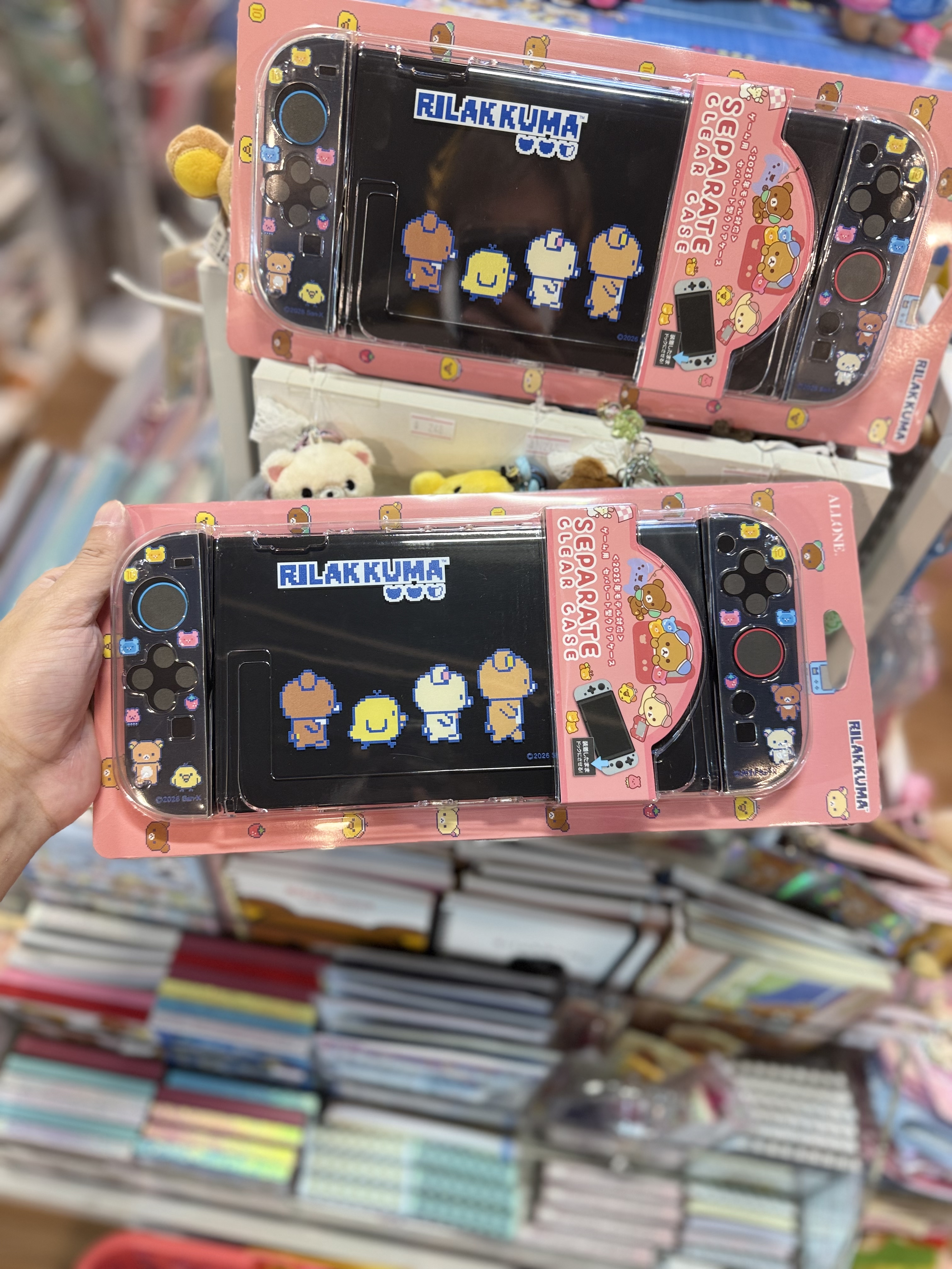 《現貨》全新日本限定 Rilakkuma Switch2 透明保護殼