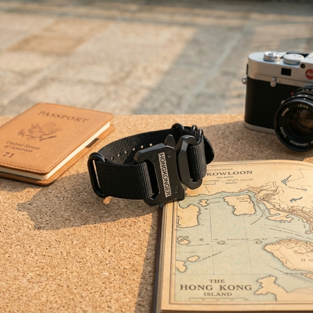 【身份印記】HONGKONGER 快速釋放戰術手帶 (Cobra Style 扣具)