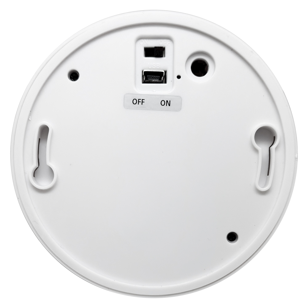 WIFI 4K 煙霧偵測器造型無線網路微型針孔攝影機(128G) 影音記錄器