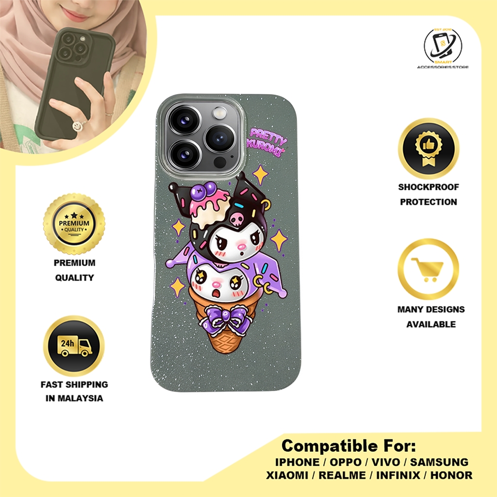 BLING CASE PHONE FOR IPHONE - DESIGN KUROMI A