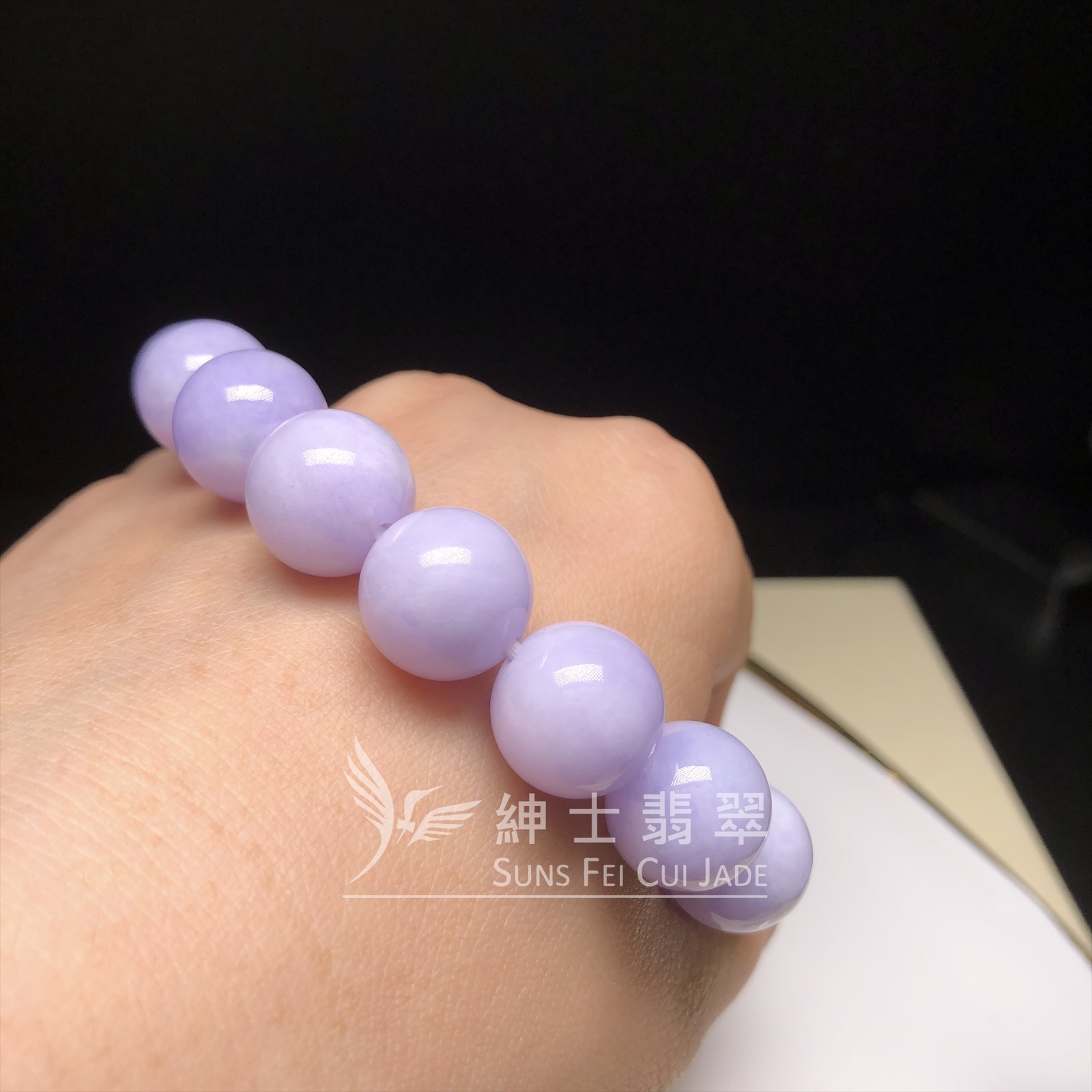 🎁紫羅蘭手串13mm  CA00597