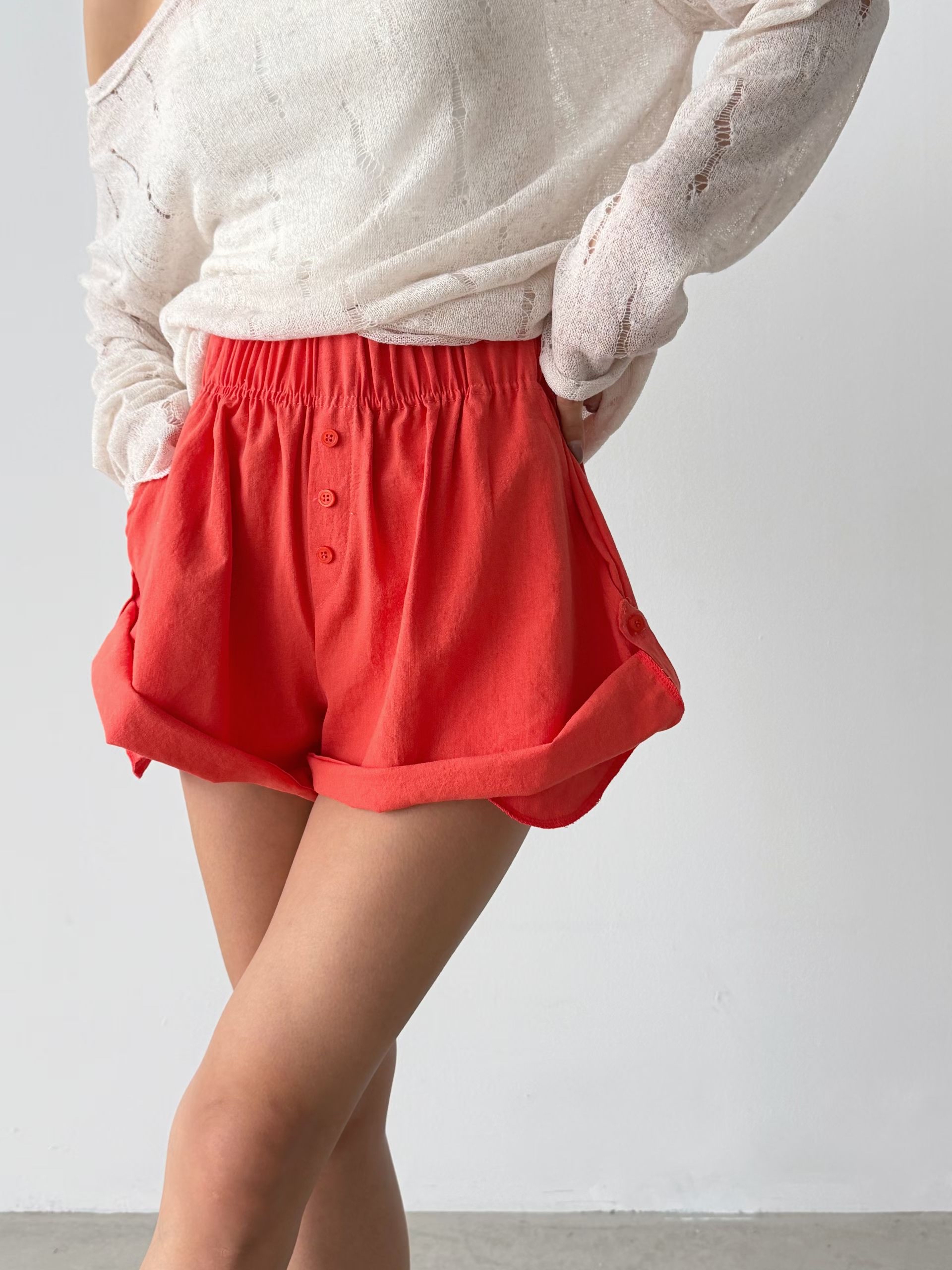 韓國🇰🇷女裝 | Roll-up shorts