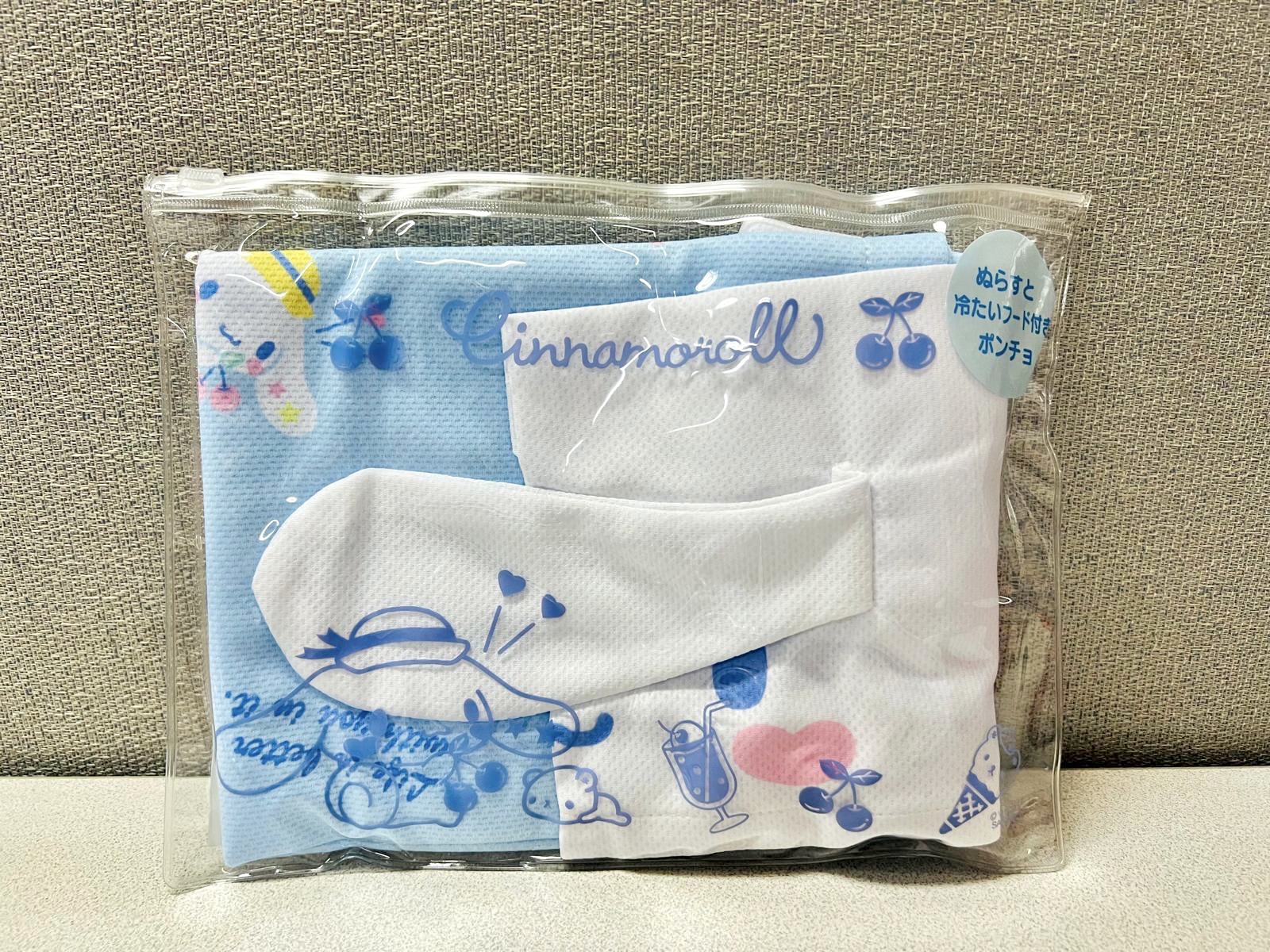 🎌日本直送🎌Sanrio 卡通 涼感斗篷帽 防曬衣 速乾透氣涼感 戶外遮陽