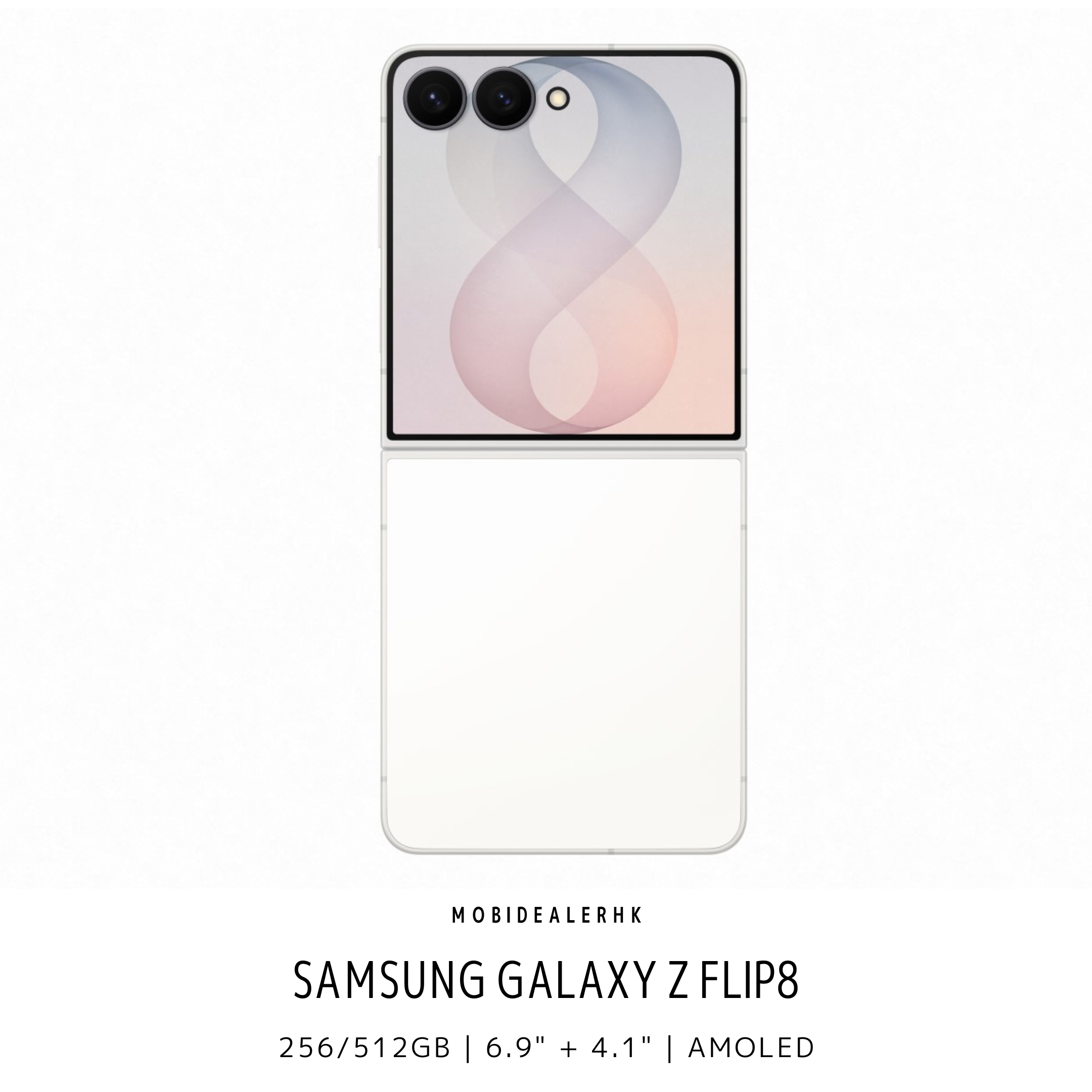 Samsung Galaxy Z Flip8 | 三星 Galaxy Z Flip8 | 5G | 智能手機 | 256/512Gb | 6.9" + 4.1" | AMOLED
