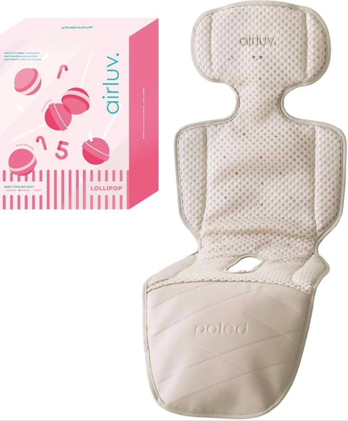 ✨商品代購服務需補運費✨ Poled airluv5 Lollipops 嬰兒車智能風扇涼墊 （座墊only）