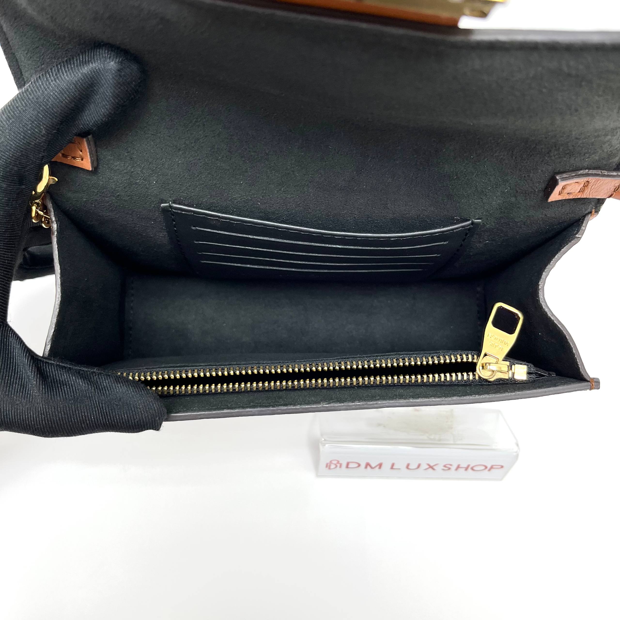LV Reverse Monogram Dauphine WOC GHW