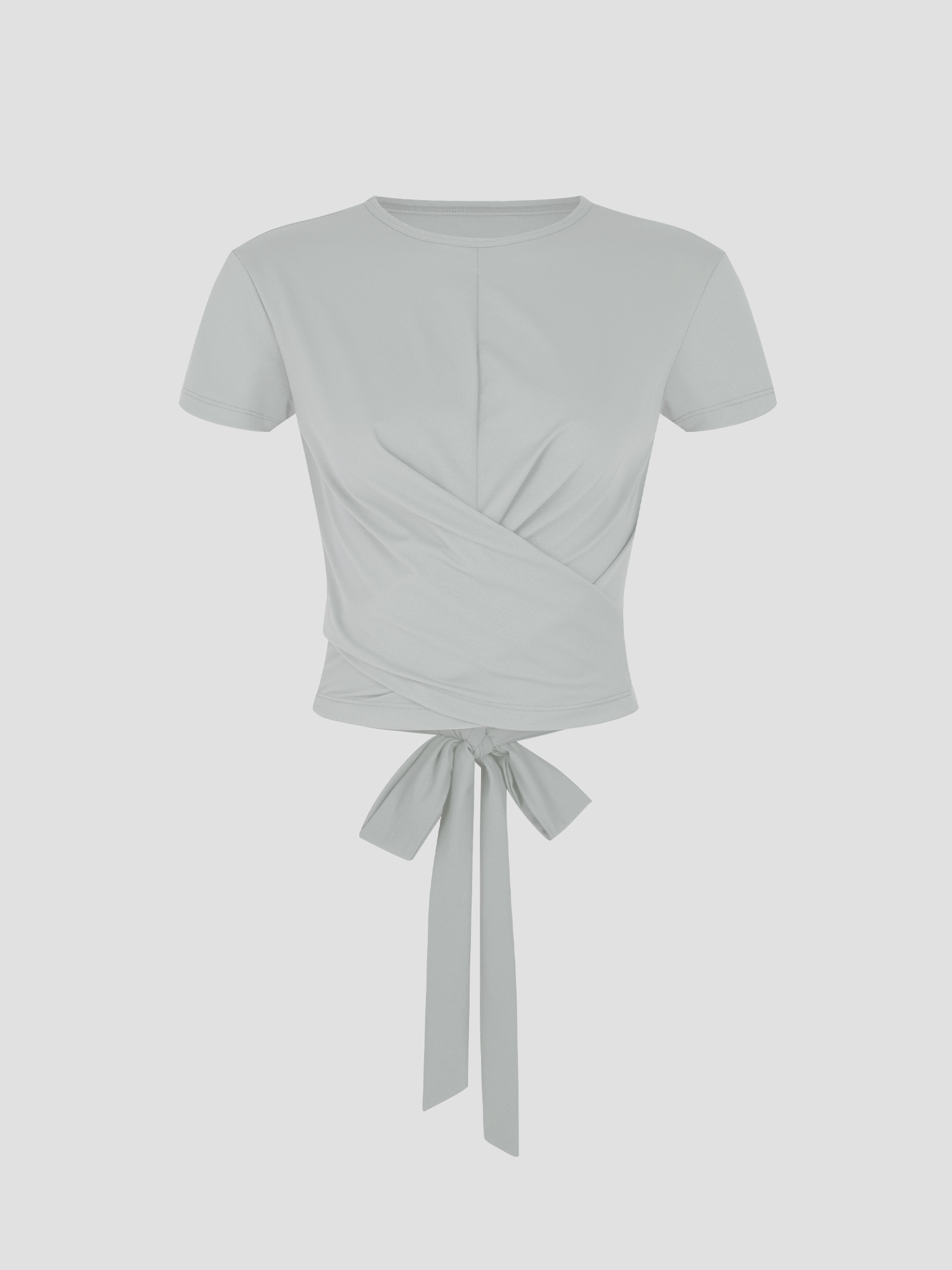 預購_Twist Strap Short Sleeve T-shirt by Conch