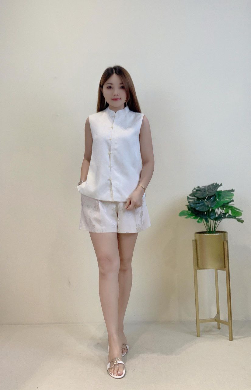 无袖旗袍式上衣 1725