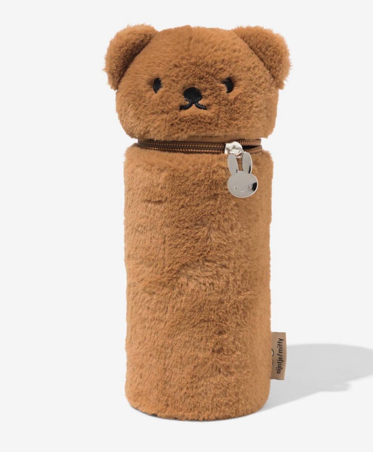 Miffy fluffy cylindrical pouch