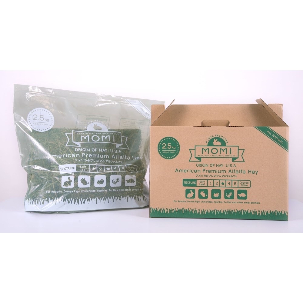 Momi Alfafa Hay 2.5kg