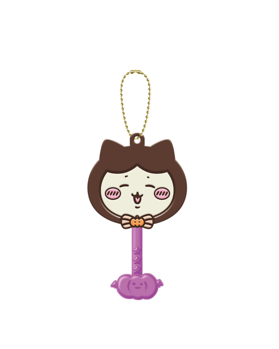 Chiikawa 黑貓朱古力棒棒糖造型吊飾-小八
