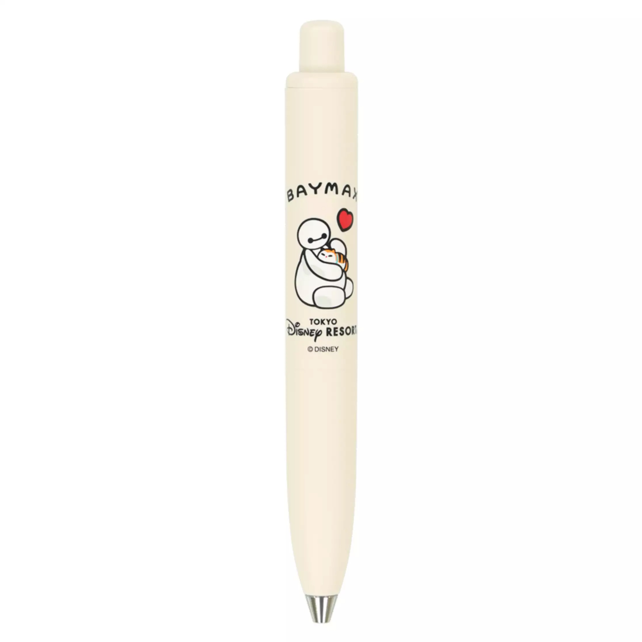 現貨｜【日本 Disney Store 限定】Baymax 大英雄聯盟 日本製 uni-ball one P 0.38mm 黑色 啫喱筆 (077874)