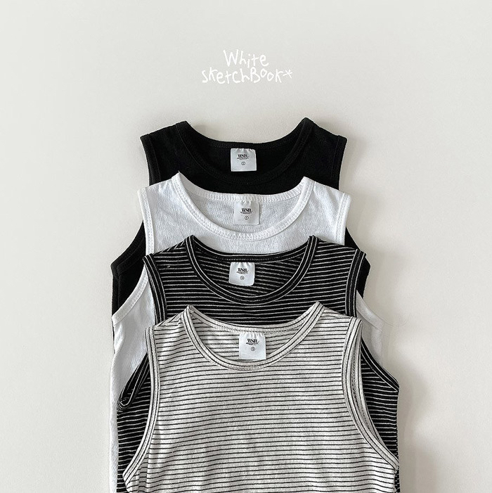🇰🇷WhiteSketchBook背心