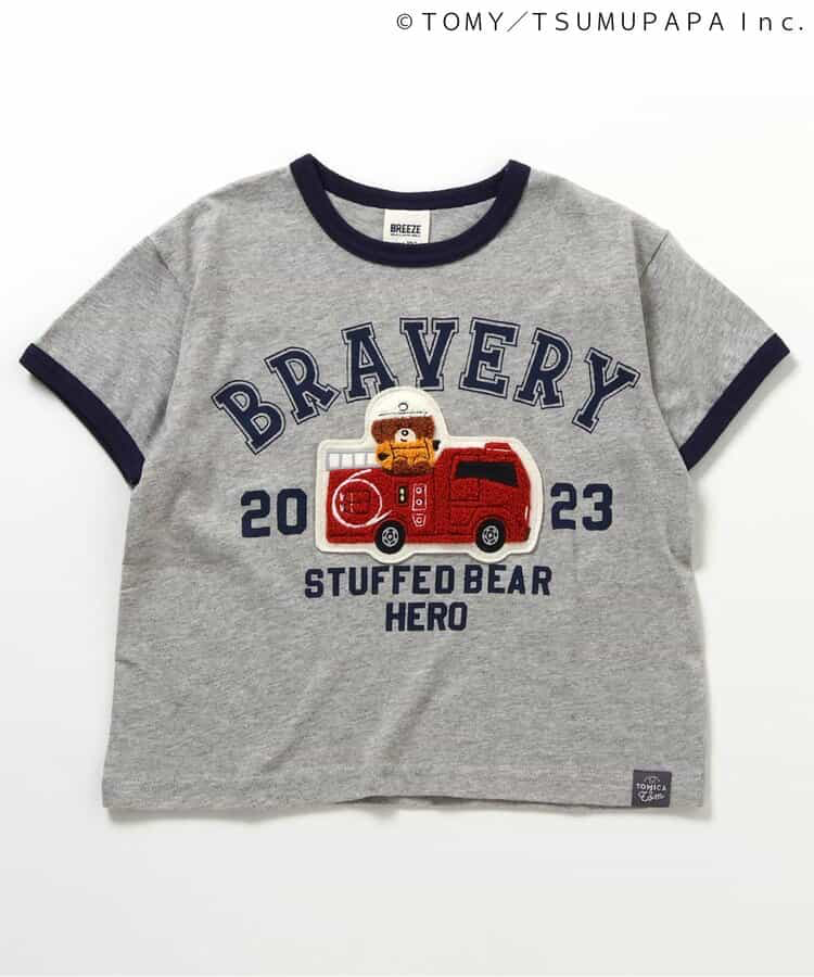 🇯🇵預訂 日本直送🇯🇵Breeze x Tomica系列三色車車字母印花滾邊短袖T恤