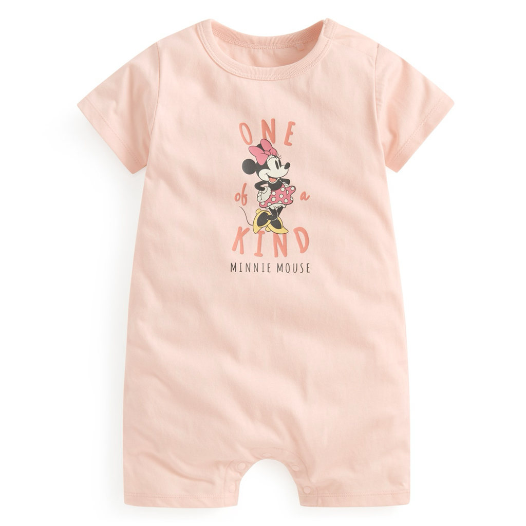 ☀️代購預訂 台灣直送☀️Disney迪士尼系列六色純棉人物印花短袖連身服