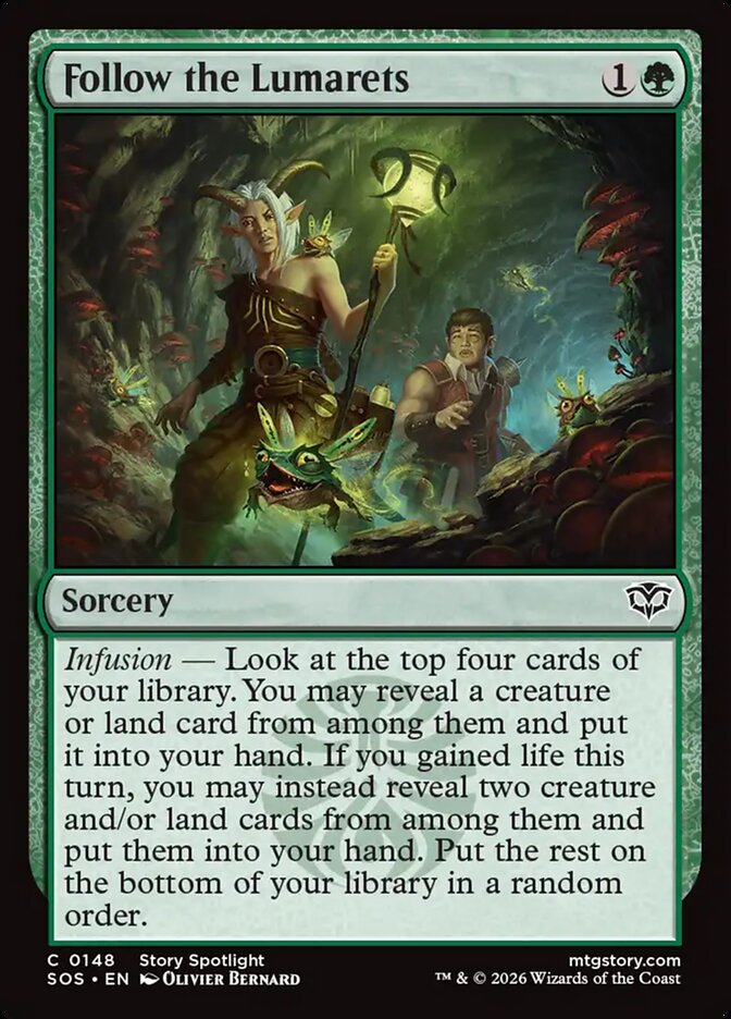 [EN] [Foil] Follow the Lumarets [SOS-148] C