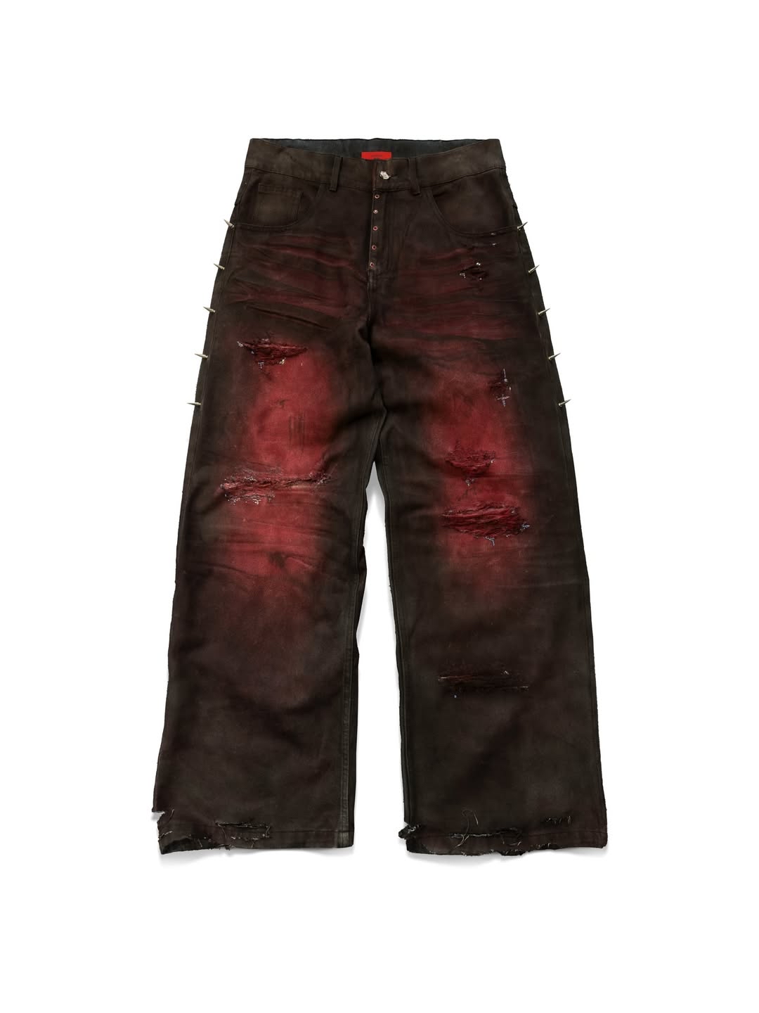 DESTROYED BLOOD SKIN PANTS