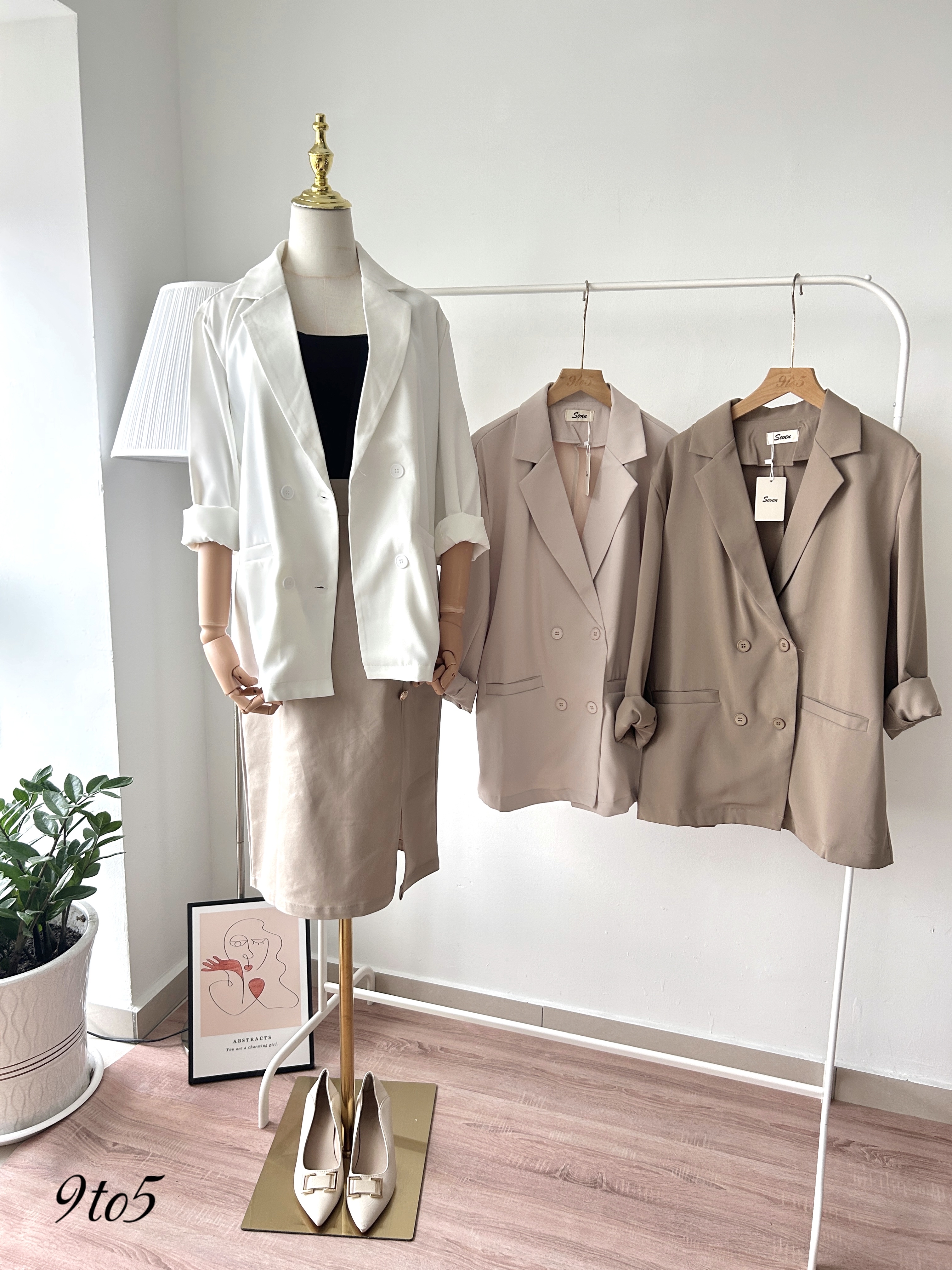 T4310 Long Sleeve Blazer - 3 Colors