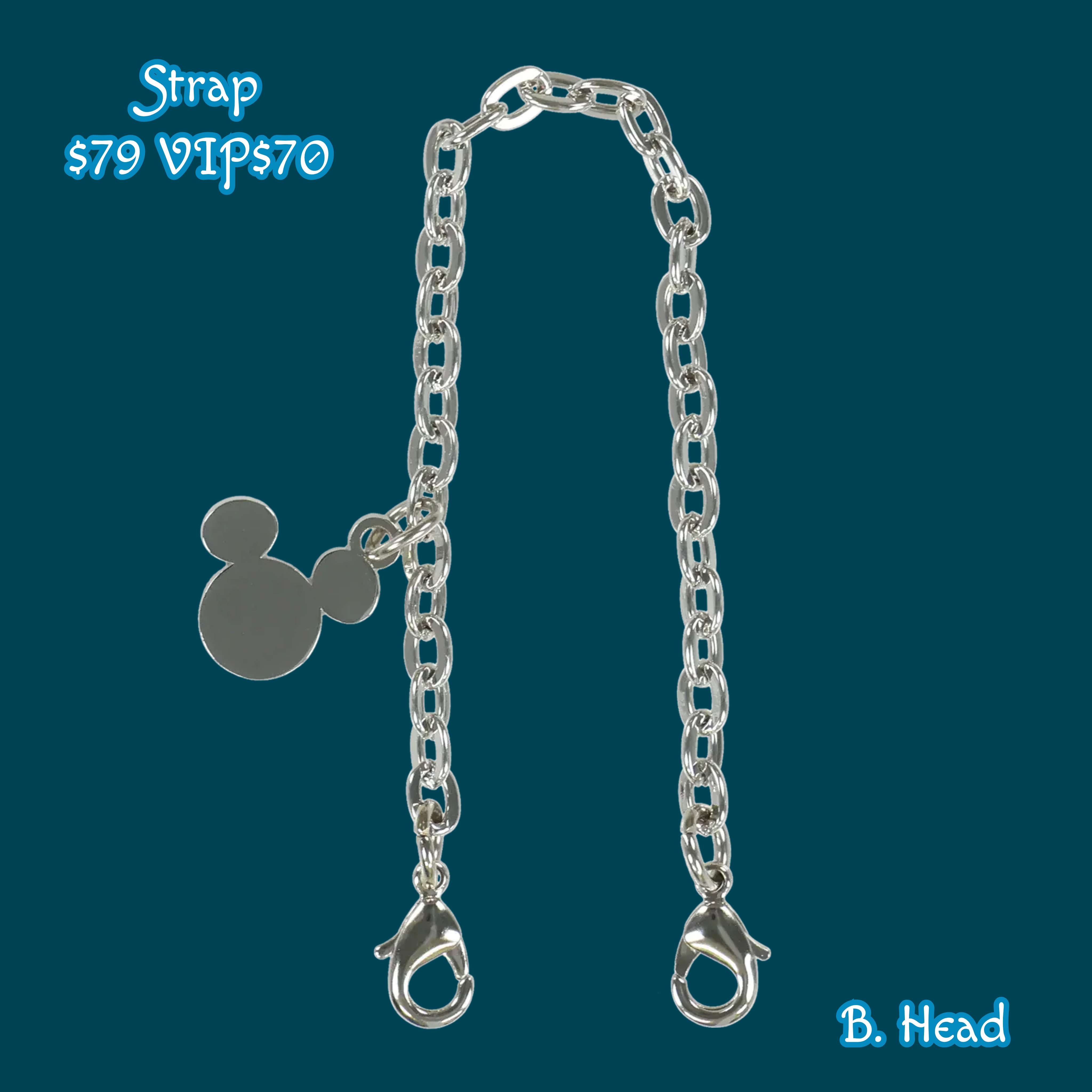 【預訂】DisneySea 25th Jubilee Badge - Strap