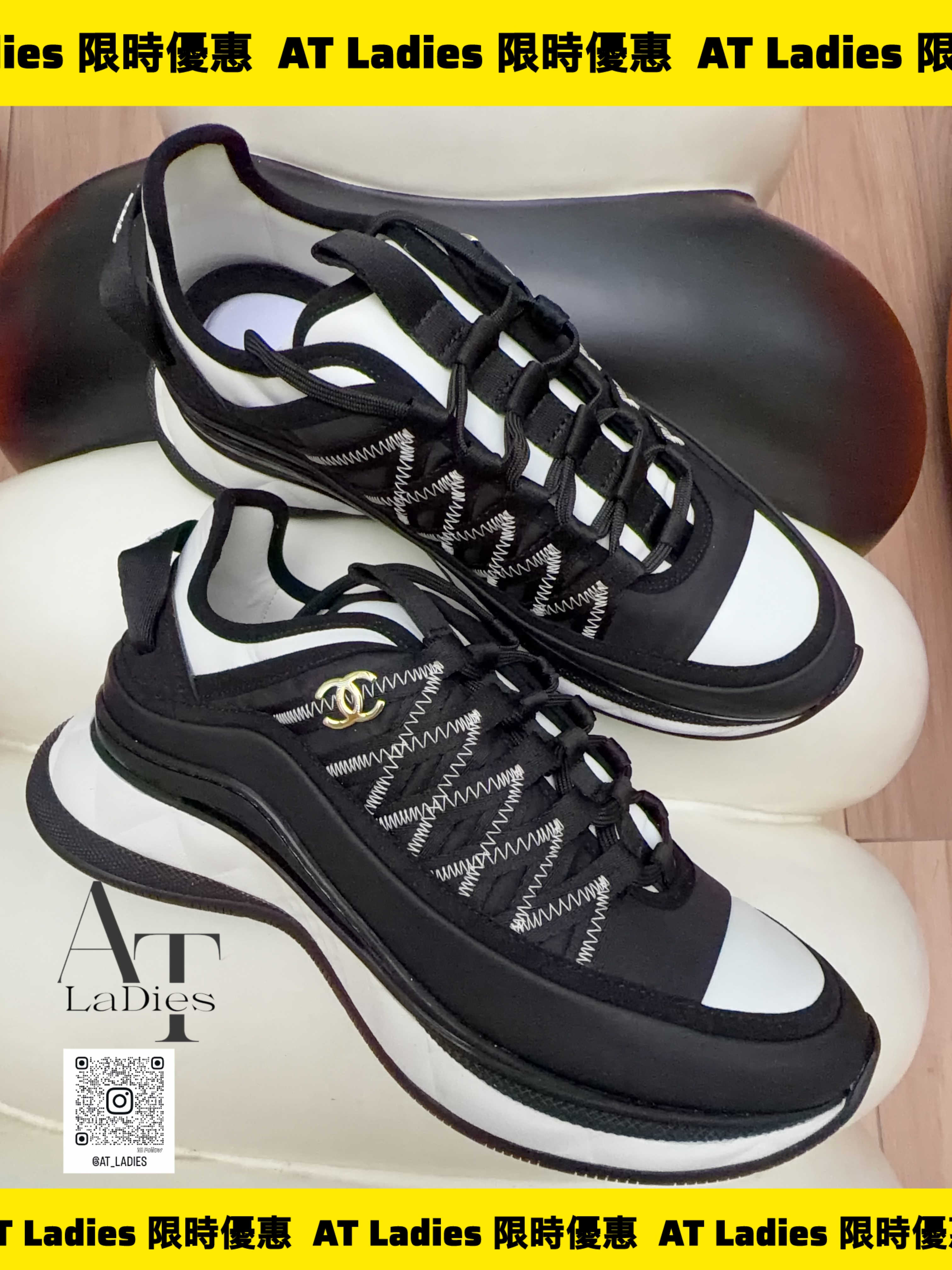 Chanel運動鞋 size:37.5