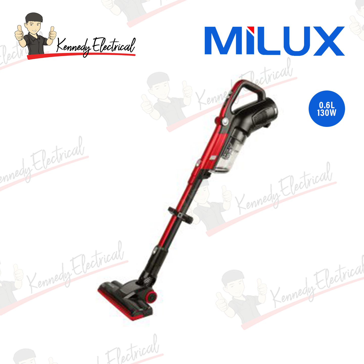 Milux 0.6L Cordless Handheld Vacuum Cleaner (MVC-864B)