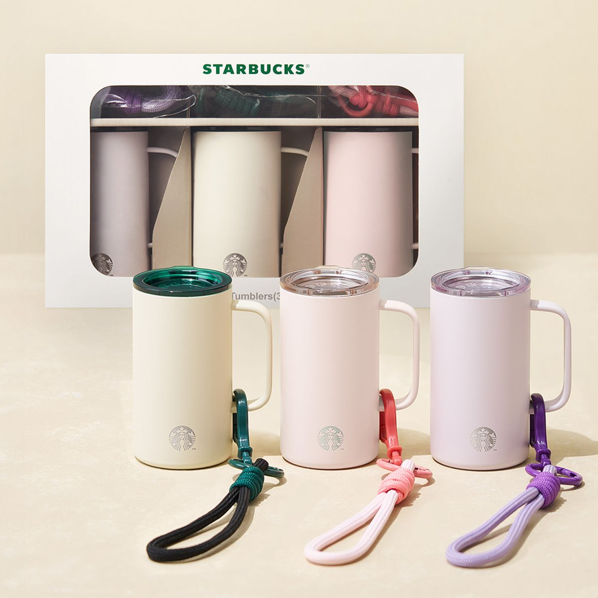 [STARBUCKS] SS Mini Tank Tumbler Set 133ml (3P)