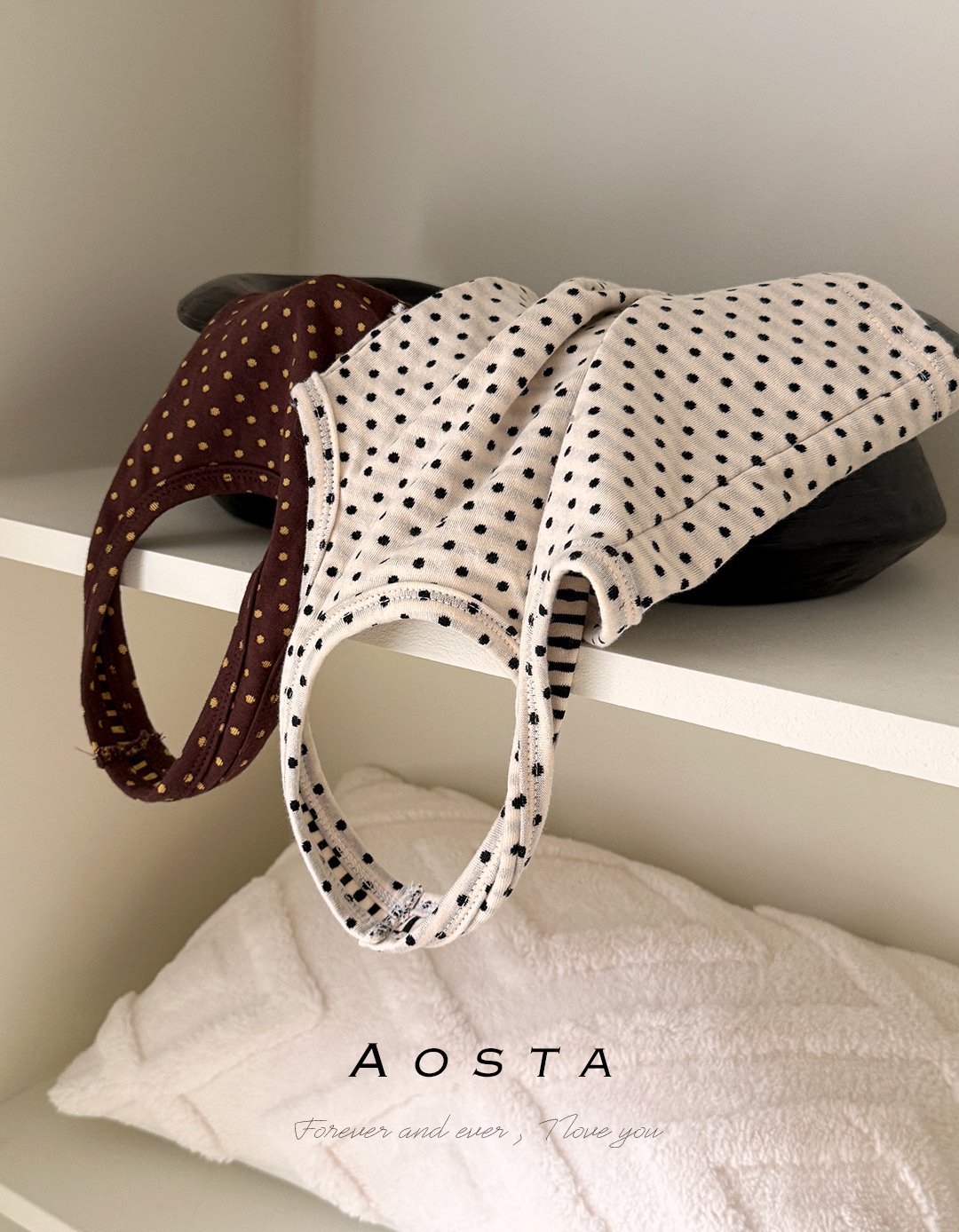 Aosta | [Choco Chip Halter Neck]