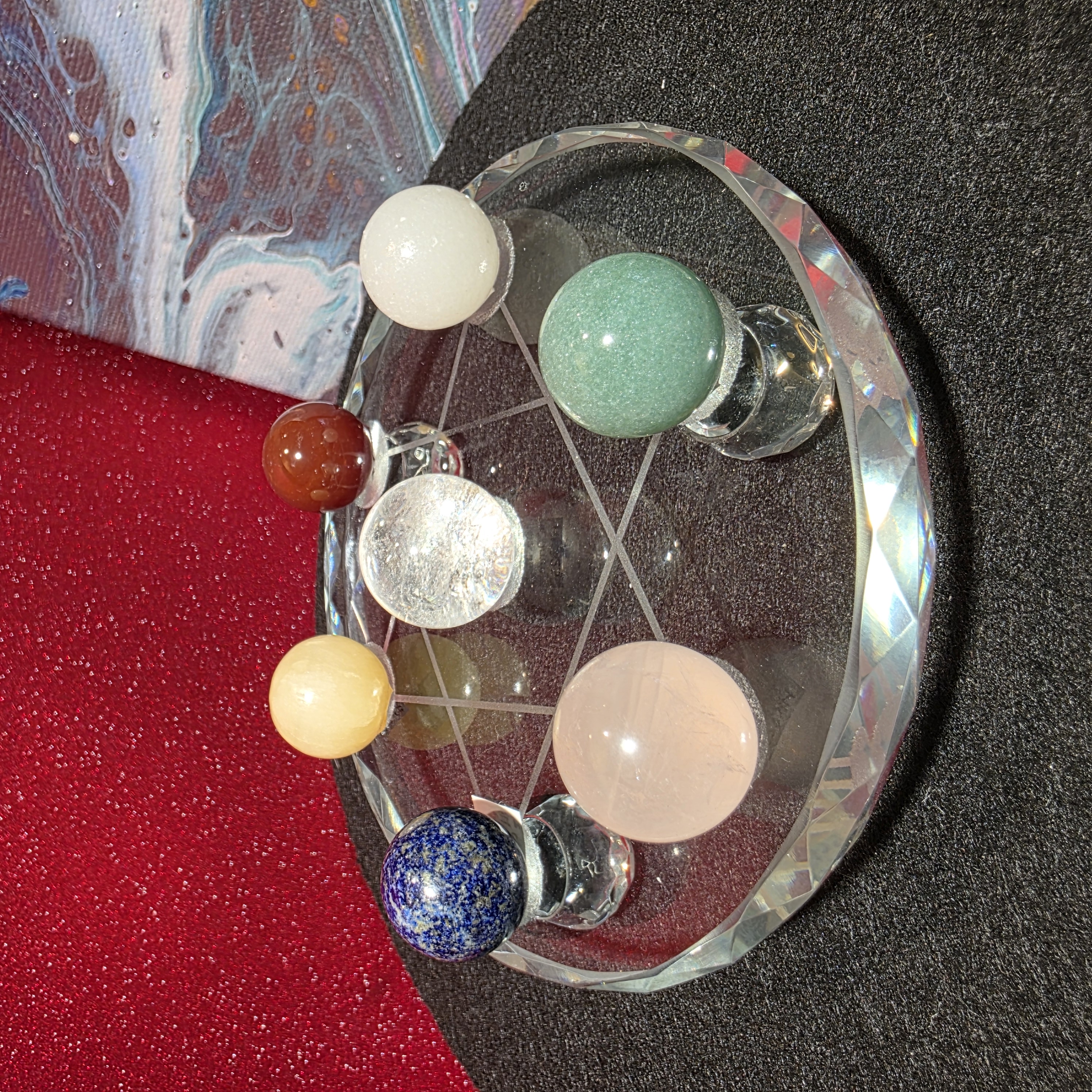 七寶晶石七星陣