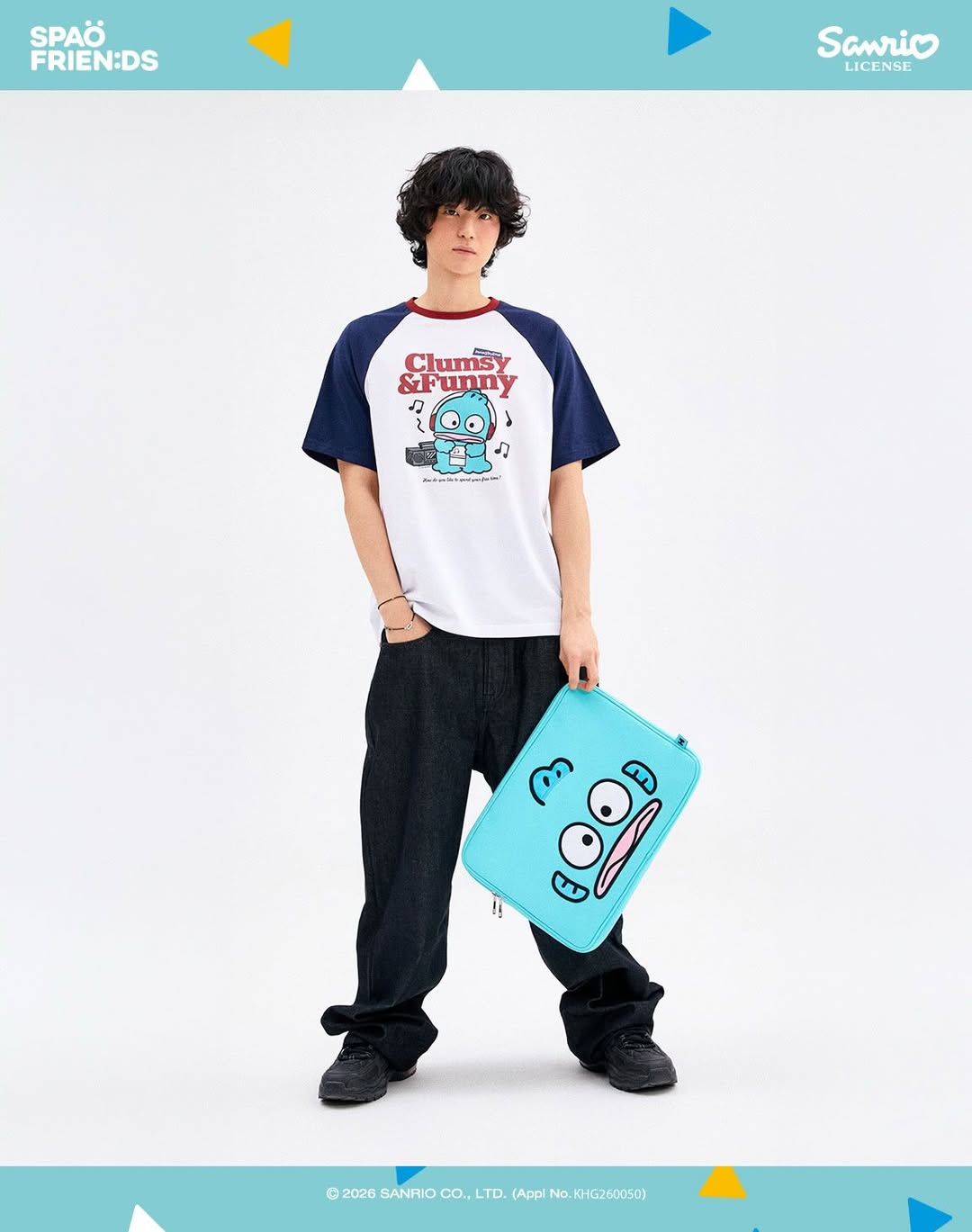 SPAO - 韓國 SPAO X Sanrio Hangyodon 水怪 生日紀念系列 第2彈