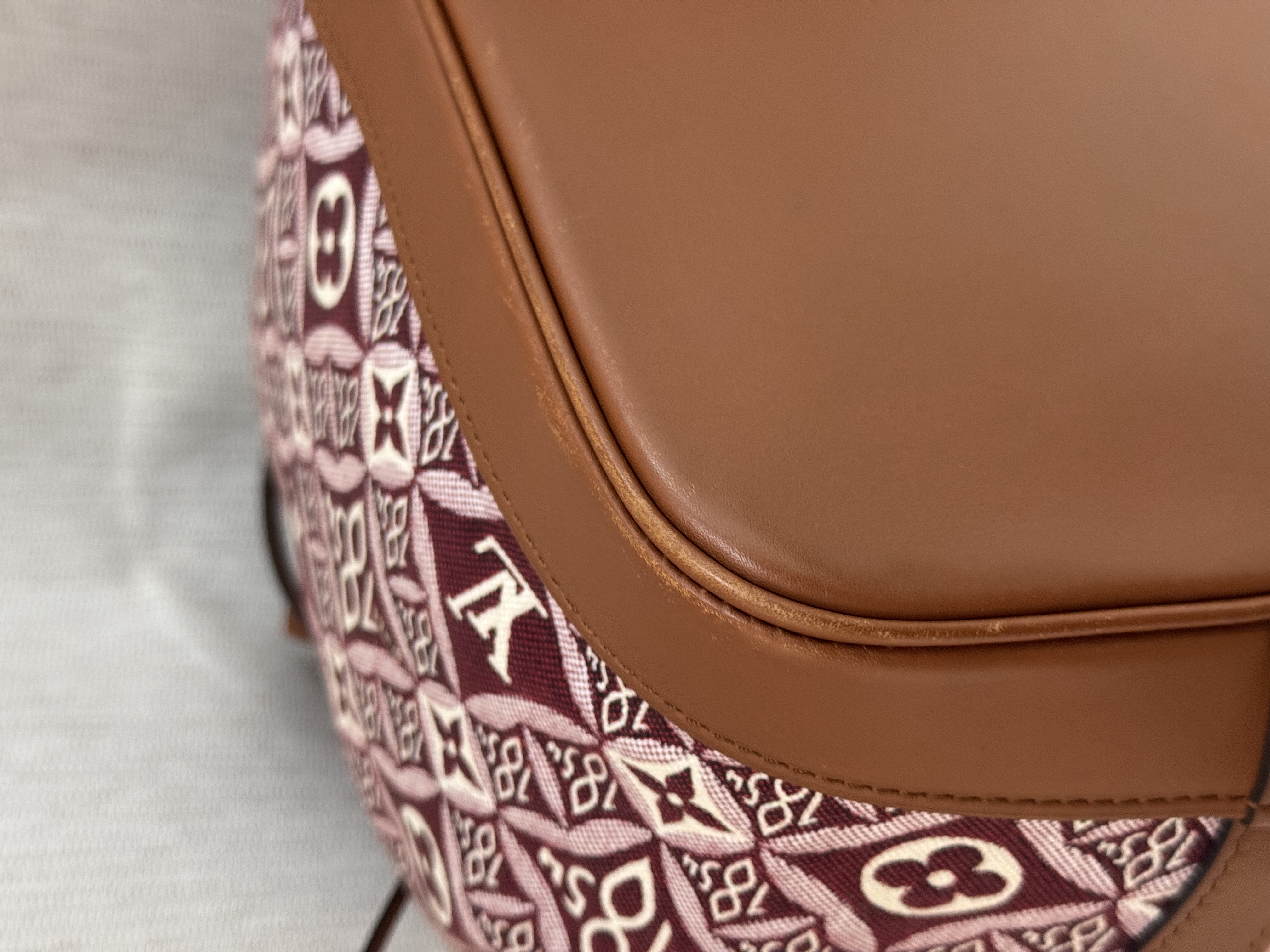 Pre-Owned Louis Vuitton Red Bucket Bag / Product Code : 26021606