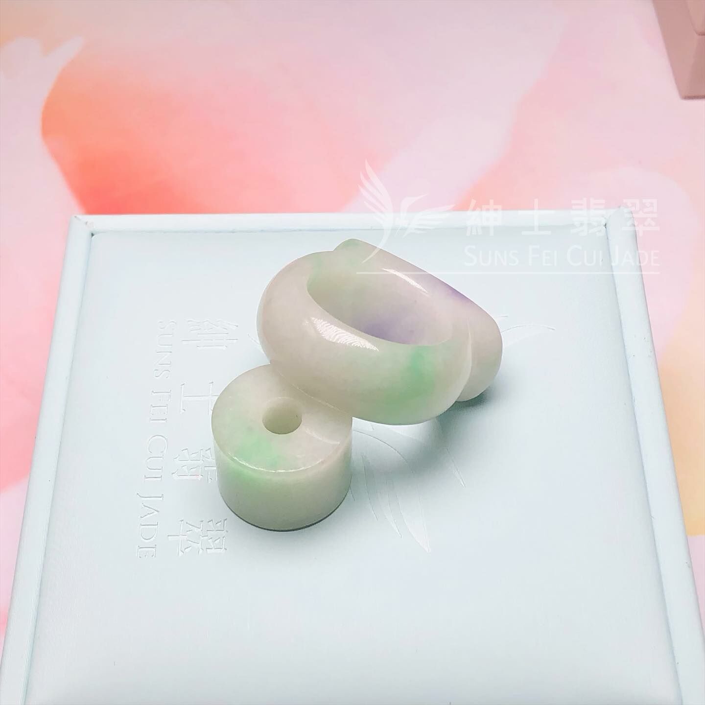 春彩馬鞍戒指連芯(港圈23.5號)